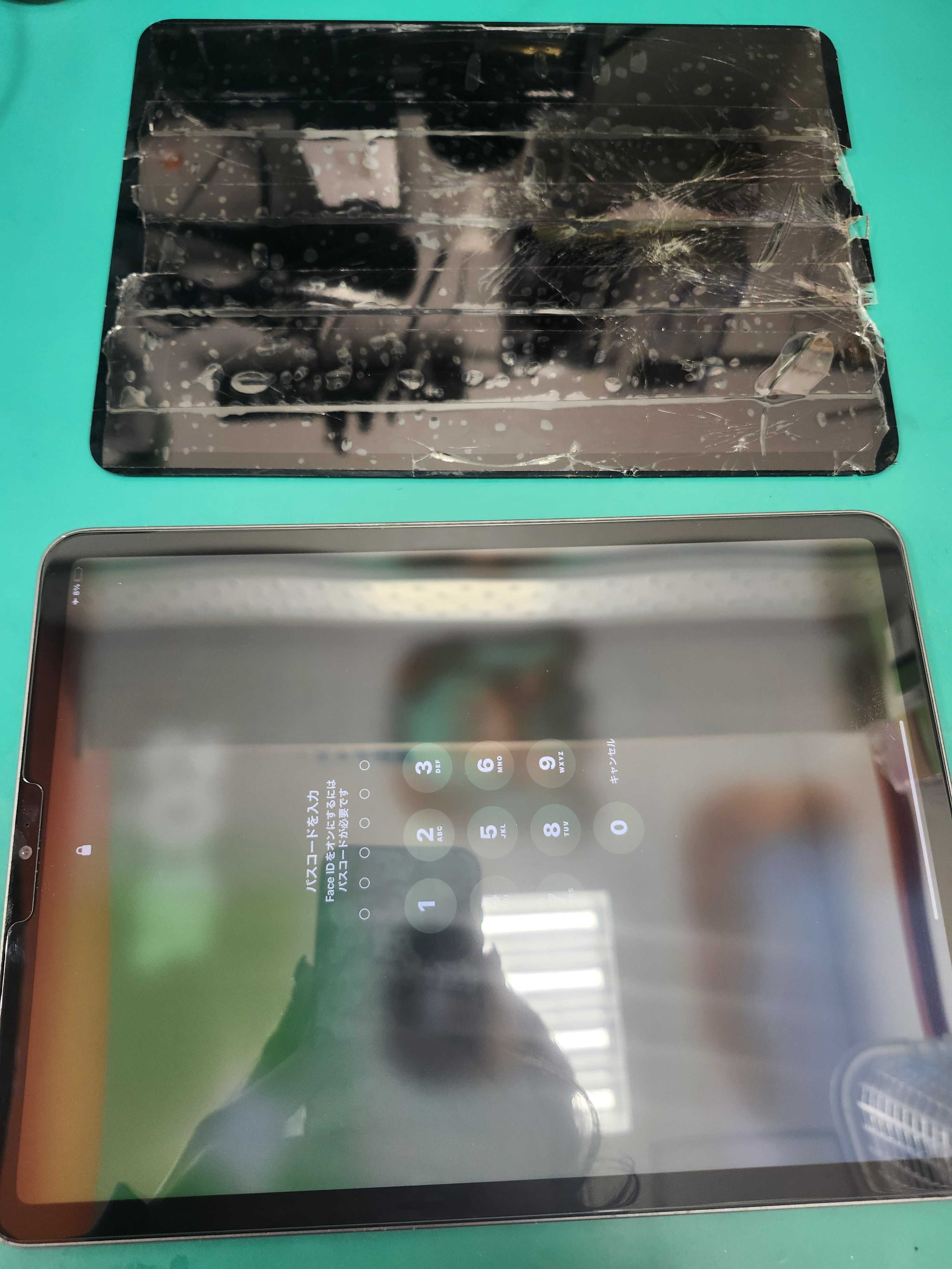 iPadPro11-inch 第3世代 画面が割れてしまった！😭💦画面交換！イオン